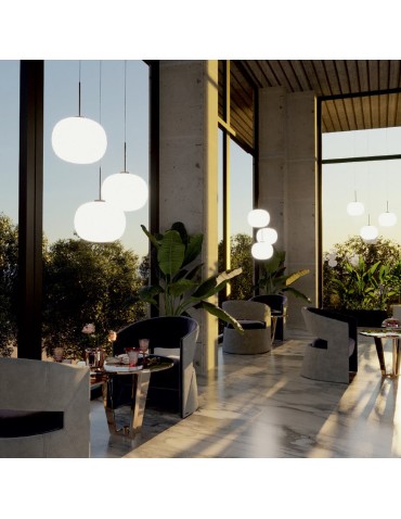 Light Prestige Jukon wisząca E27 biały LP-052/1P - produkt 2