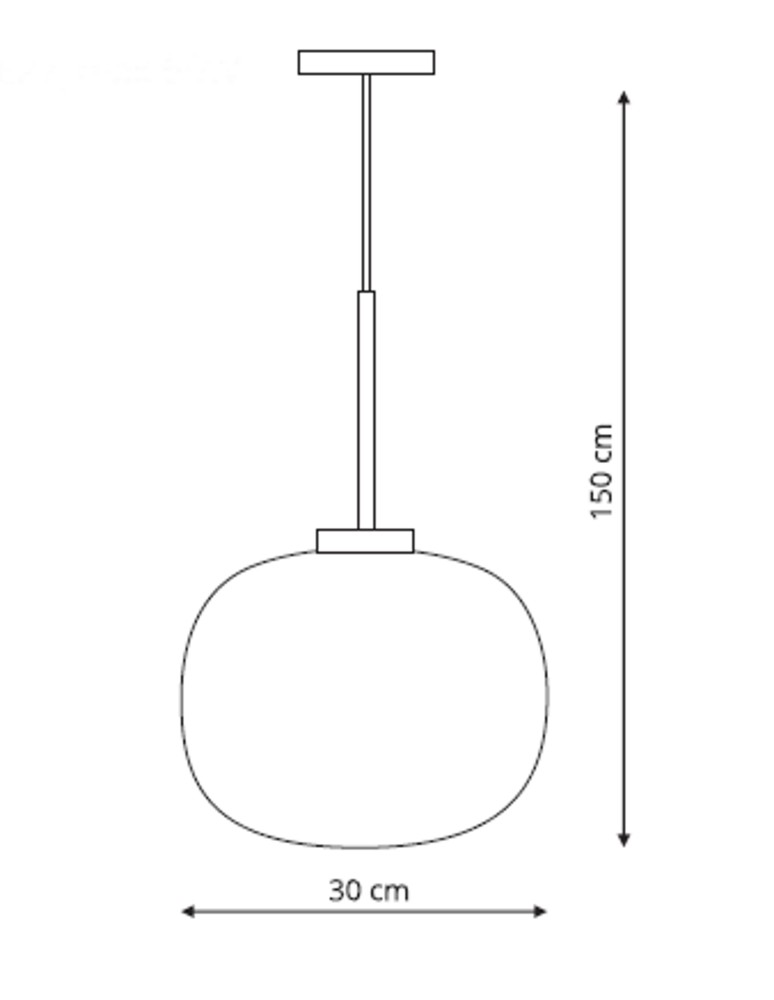 Lampy wiszące - Light Prestige Jukon wisząca E27 biały LP-052/1P - product kolory-swiatla.pl 3