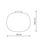 Light Prestige Jukon plafon E27 biały LP-052/1C Light Prestige Jukon plafon E27 biały LP-052/1C