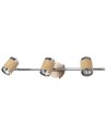 Light Prestige Alba 3 kinkiet GU10 chrom, drewno LP-774/3W