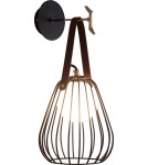 Kinkiety wiszące - Light Prestige Bacoli kinkiet czarny G9 czarny LP-1212/1W BK - product 1