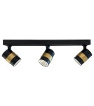 Lampy sufitowe reflektory - Light Prestige Spot Anillo 3xGU10 czarny LP-770/3W BK - product 5