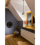 Lampy wiszące - Light Prestige Bovino 1 wiszaca GU10 czarny/ brązowy LP-1111/1P - product 2