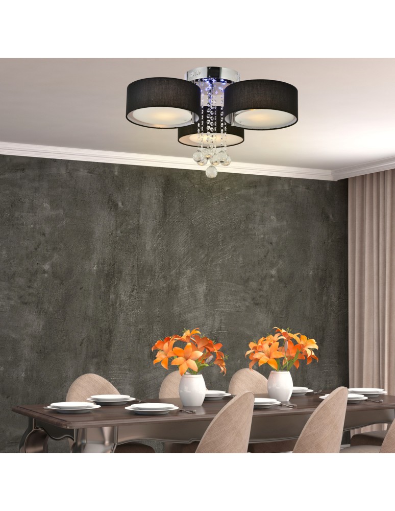 Light Prestige Gambela 3 czarna 3xE27 LP-991/3C BK Light Prestige Gambela 3 czarna 3xE27 LP-991/3C BK