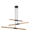 Light Prestige Lugano 3 wisząca LED brązowy/ czarny LP-2828/3P