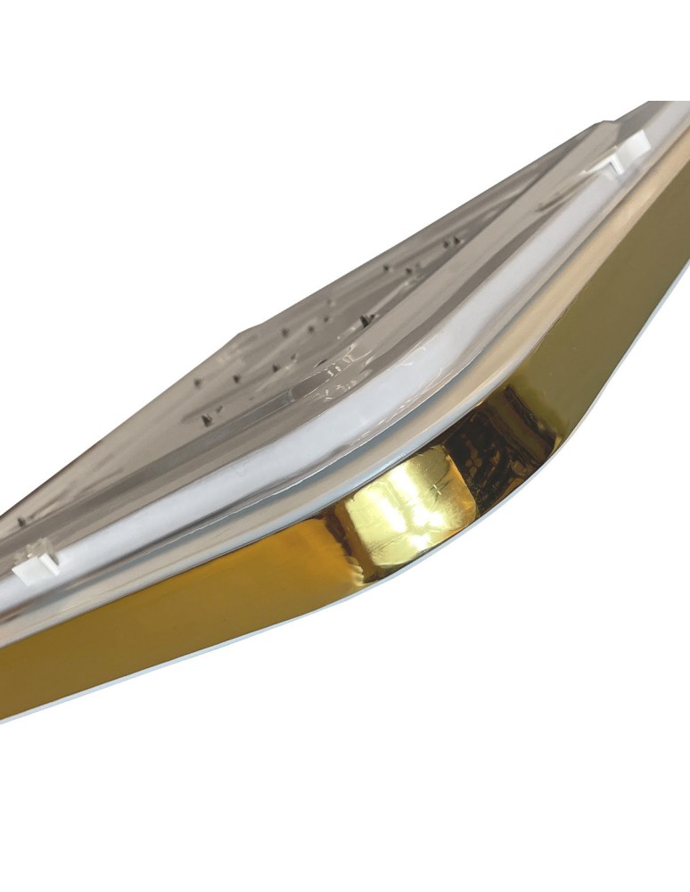 Light Prestige Babilon plafon kwadratowy średni 4000K złoty xLED LP-335/1C M 4GD square Light Prestige Babilon plafon kwadratowy średni 4000K złoty xLED LP-335/1C M 4GD square
