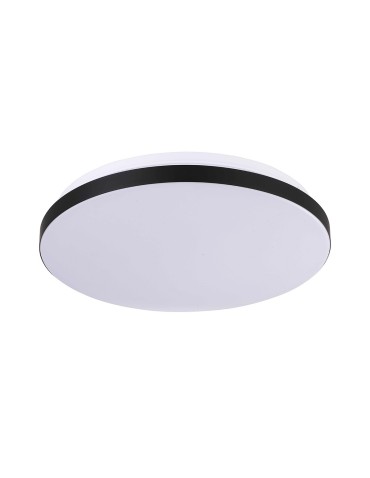 Light Prestige Babilon plafon okrągły mały 4000K czarny xLED LP-335/1C S 4BK