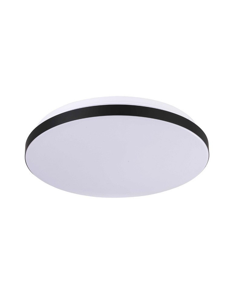 Light Prestige Babilon plafon okrągły mały 4000K czarny xLED LP-335/1C S 4BK Light Prestige Babilon plafon okrągły mały 4000K czarny xLED LP-335/1C S 4BK