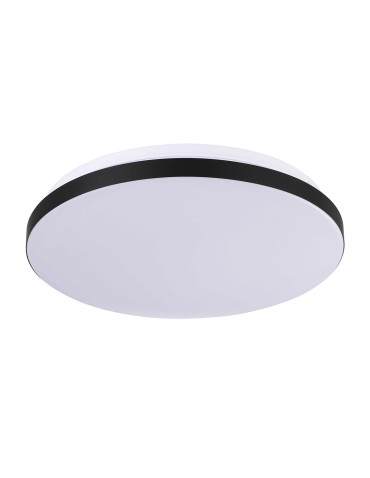 Light Prestige Babilon plafon okrągły średni 4000K czarny xLED LP-335/1C M 4BK