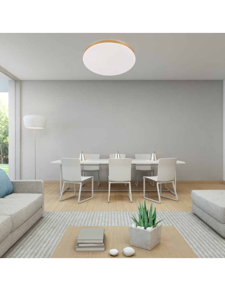 Light Prestige Babilon plafon okrągły średni 4000K złoty xLED LP-335/1C M 4GD Light Prestige Babilon plafon okrągły średni 4000K złoty xLED LP-335/1C M 4GD