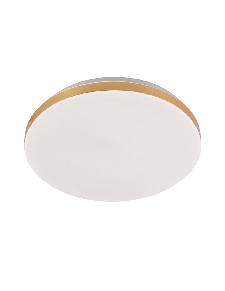 Light Prestige Babilon plafon okrągły mały 4000K złoty xLED LP-335/1C S 4GD Light Prestige Babilon plafon okrągły mały 4000K złoty xLED LP-335/1C S 4GD