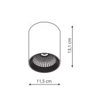 Oprawy sufitowe LEDowe - Light Prestige Zovo 1 natynkowa biała LED biały LP-32015/1SM WH - product 3