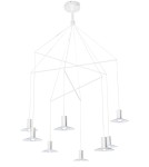 Lampy wiszące LED - Light Prestige HAT wisząca biała LED biały LP-1661/8P WH - product 1