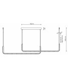 Light Prestige Malawi wisząca Basic 1xLED LP-1015/2P basic Light Prestige Malawi wisząca Basic 1xLED LP-1015/2P basic