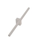 Kinkiety łazienkowe - Light Prestige Nevada kinkiet L biały IP44 1xLEDxLED LP-778/1W L WH - product 3
