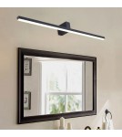 Kinkiety łazienkowe - Light Prestige Nevada kinkiet XXL czarny IP44 1xLEDxLED LP-778/1W XXL BK - product 3