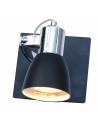 Light Prestige Rawenna 1 kinkiet czarny 1xGU10 czarny, srebrny LP-727/1W czarny