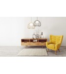 Lampy wiszące druciane - Light Prestige Lampa wisząca Bacoli mala 1xG9 czarna LP-1212/1PS BK - product 3