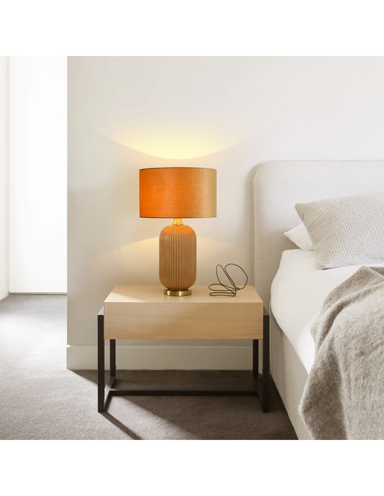 Light Prestige Lampa biurkowa Tamiza duża 1xE27 złota LP-1515/1T big gold Light Prestige Lampa biurkowa Tamiza duża 1xE27 złota LP-1515/1T big gold