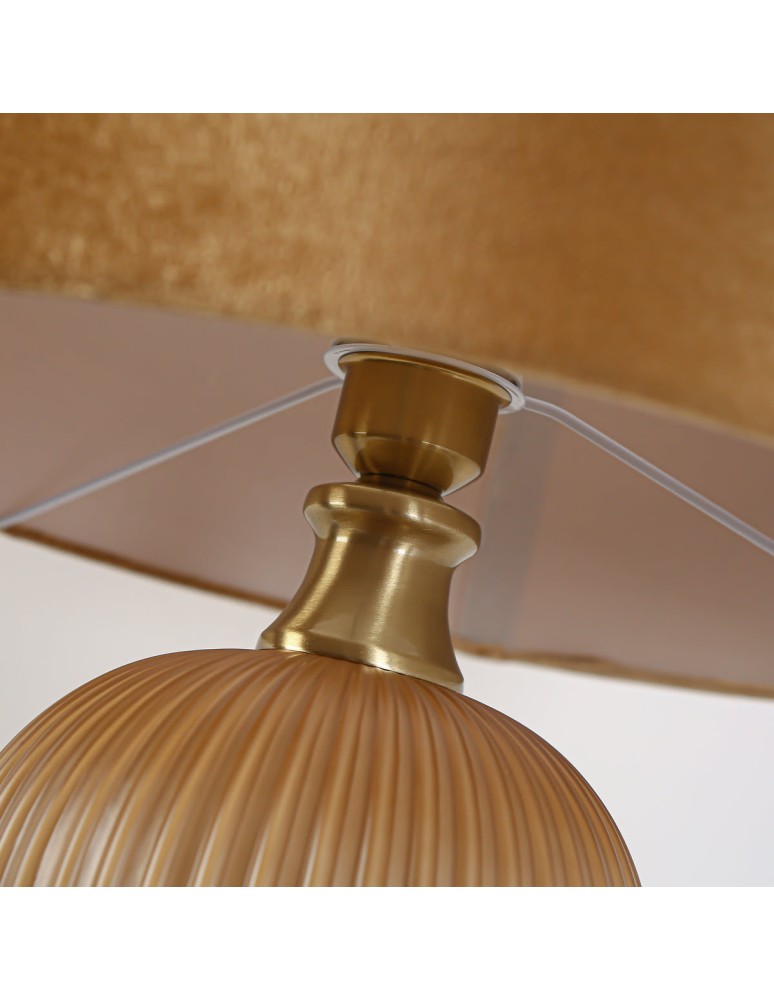 Light Prestige Lampa biurkowa Tamiza duża 1xE27 złota LP-1515/1T big gold Light Prestige Lampa biurkowa Tamiza duża 1xE27 złota LP-1515/1T big gold
