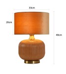 Light Prestige Lampa stołowa Tamiza mała 1xE27 złota LP-1515/1T small gold Light Prestige Lampa stołowa Tamiza mała 1xE27 złota LP-1515/1T small gold