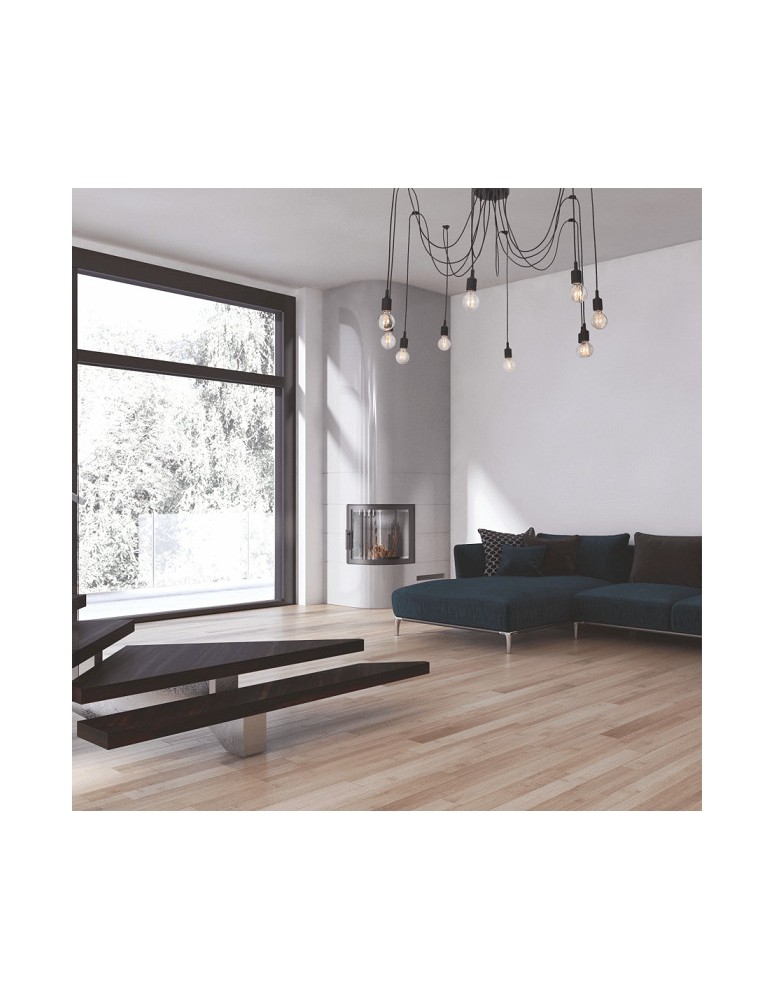 Light Prestige Lampa wisząca Solesto 5xE27 czarna LP-90082/5P