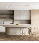 Gotowe zestawy szynoprzewodów - Light Prestige Rocca SET 1F biały 3000K LED biały LP-1019 set WH - product 2