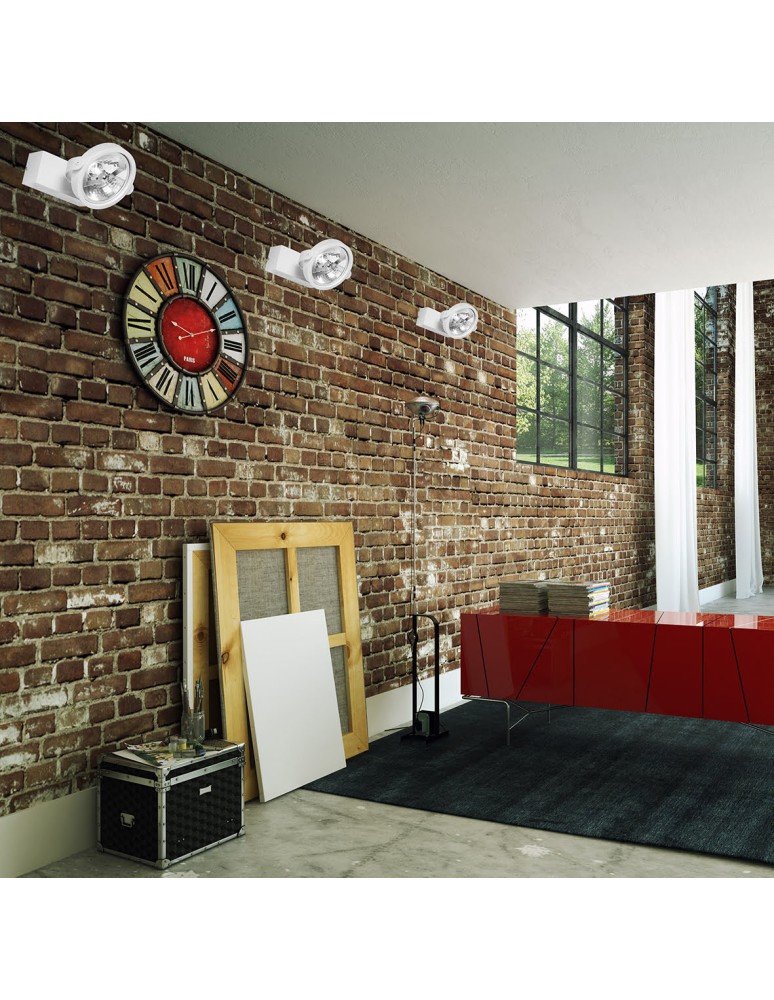 Kinkiety - Light Prestige Romeo 1 kinkiet 1xG9 biały LP-2113/1W - product kolory-swiatla.pl 2