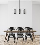 Light Prestige Sintra 3 wisząca linia czarna 3xGU10 LP-975/3L BK Light Prestige Sintra 3 wisząca linia czarna 3xGU10 LP-975/3L BK