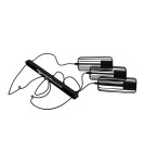 Light Prestige Sintra 3 wisząca linia czarna 3xGU10 LP-975/3L BK Light Prestige Sintra 3 wisząca linia czarna 3xGU10 LP-975/3L BK