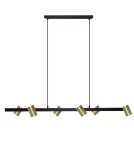 Lampy wiszące nad wyspę - Light Prestige Snow 6 linia wisząca złota 6xGU10 LP-731/6L GD - product 1