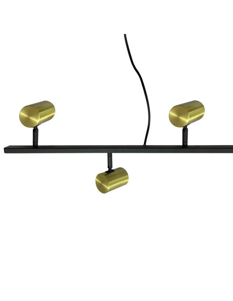 Light Prestige Snow 6 linia wisząca złota 6xGU10 LP-731/6L GD