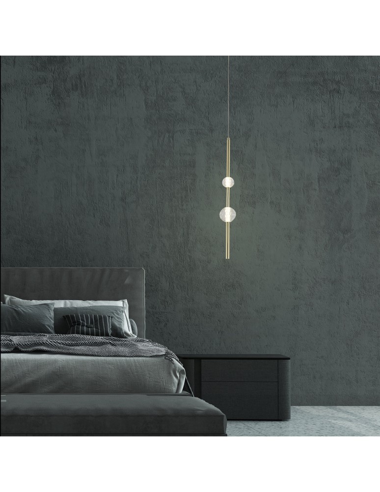 Light Prestige Vaku wisząca złota xLED LP-719/2P GD Light Prestige Vaku wisząca złota xLED LP-719/2P GD