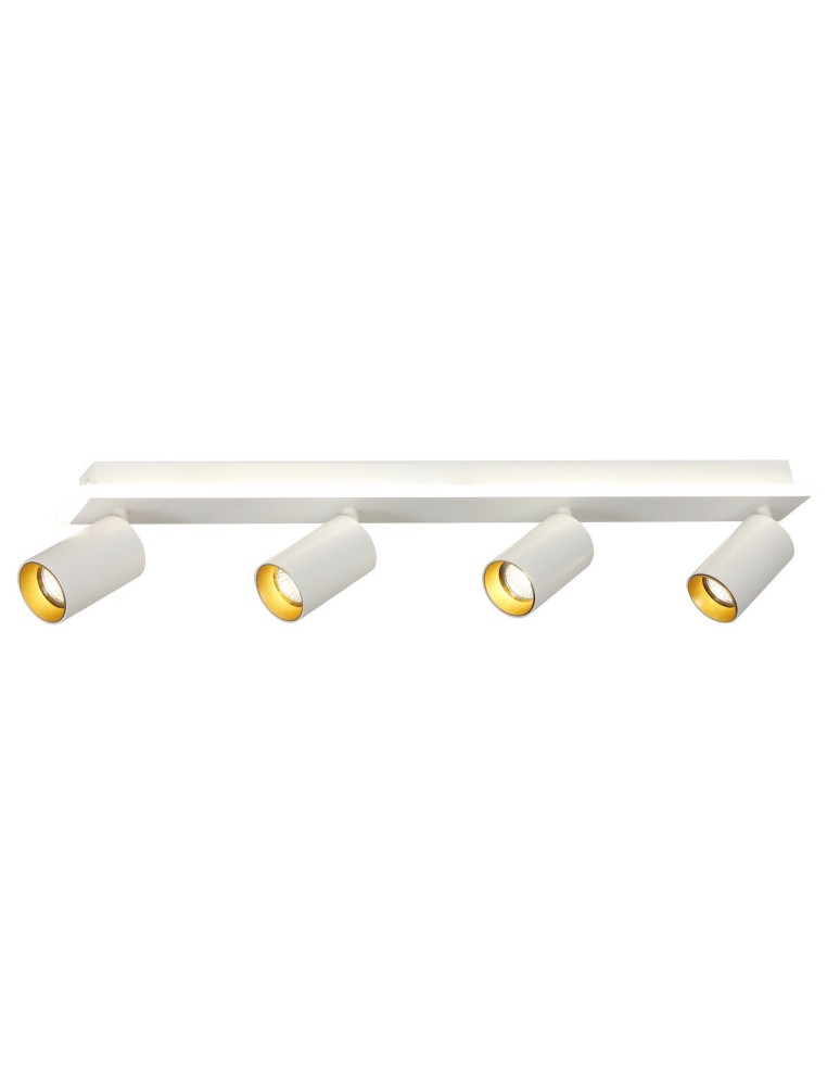 Light Prestige Lampa sufitowa Parma 4xGU10 + 1xLED biała LP-0612/4C WH Light Prestige Lampa sufitowa Parma 4xGU10 + 1xLED biała LP-0612/4C WH