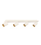 Light Prestige Lampa sufitowa Parma 4xGU10 + 1xLED biała LP-0612/4C WH Light Prestige Lampa sufitowa Parma 4xGU10 + 1xLED biała LP-0612/4C WH