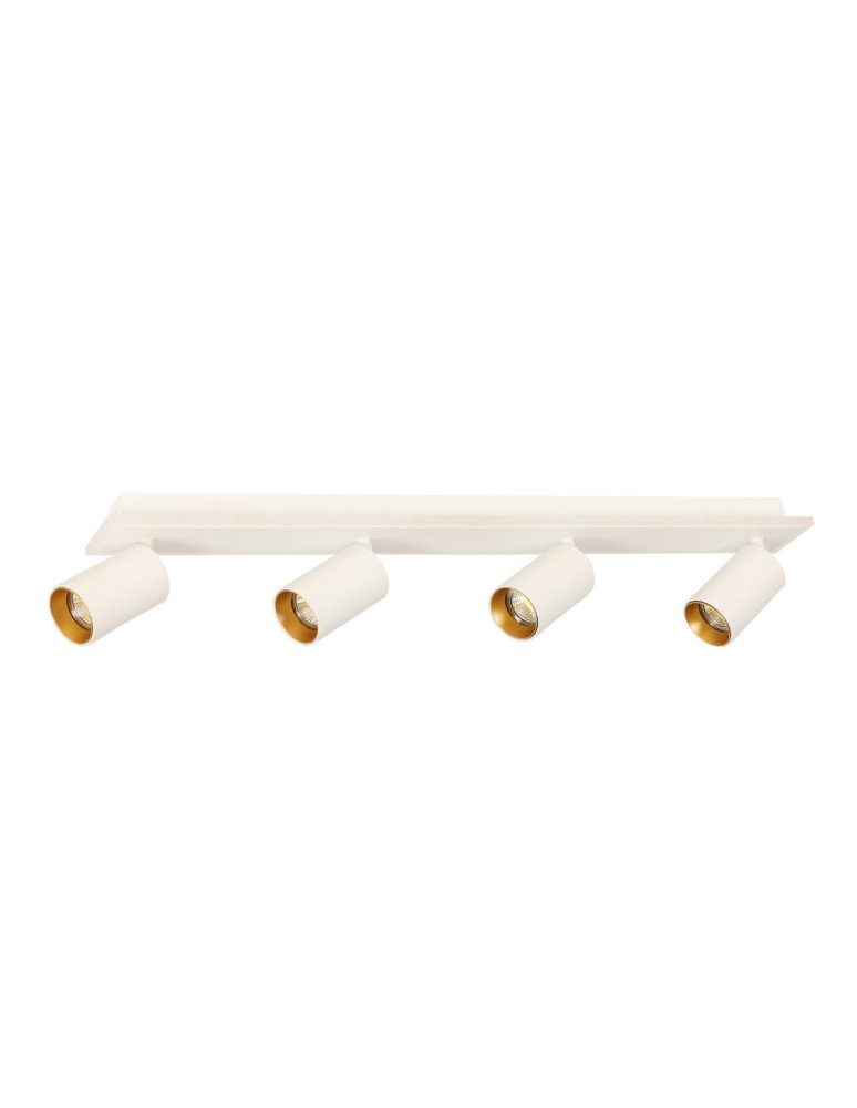 Light Prestige Lampa sufitowa Parma 4xGU10 + 1xLED biała LP-0612/4C WH Light Prestige Lampa sufitowa Parma 4xGU10 + 1xLED biała LP-0612/4C WH
