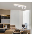 Light Prestige Lampa sufitowa Parma 4xGU10 + 1xLED biała LP-0612/4C WH Light Prestige Lampa sufitowa Parma 4xGU10 + 1xLED biała LP-0612/4C WH