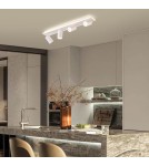 Light Prestige Lampa sufitowa Parma 4xGU10 + 1xLED biała LP-0612/4C WH Light Prestige Lampa sufitowa Parma 4xGU10 + 1xLED biała LP-0612/4C WH