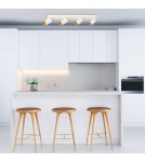 Light Prestige Lampa sufitowa Parma 4xGU10 + 1xLED biała LP-0612/4C WH Light Prestige Lampa sufitowa Parma 4xGU10 + 1xLED biała LP-0612/4C WH