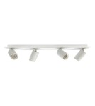 Light Prestige Lampa sufitowa Parma 4xGU10 + 1xLED biała LP-0612/4C WH Light Prestige Lampa sufitowa Parma 4xGU10 + 1xLED biała LP-0612/4C WH