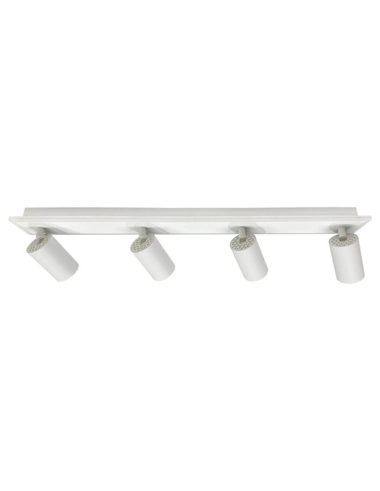 Light Prestige Lampa sufitowa Parma 4xGU10 + 1xLED biała LP-0612/4C WH Light Prestige Lampa sufitowa Parma 4xGU10 + 1xLED biała LP-0612/4C WH