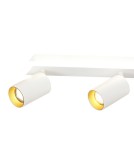 Light Prestige Lampa sufitowa Parma 4xGU10 + 1xLED biała LP-0612/4C WH Light Prestige Lampa sufitowa Parma 4xGU10 + 1xLED biała LP-0612/4C WH