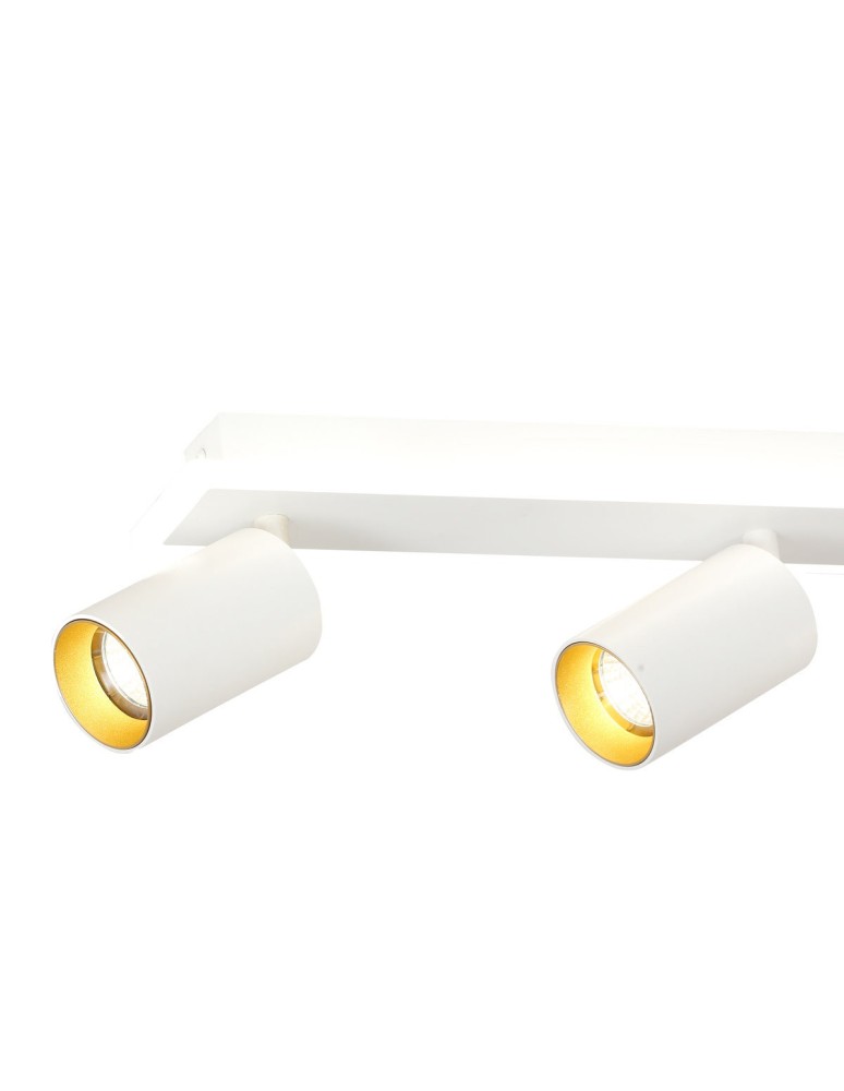 Light Prestige Lampa sufitowa Parma 4xGU10 + 1xLED biała LP-0612/4C WH Light Prestige Lampa sufitowa Parma 4xGU10 + 1xLED biała LP-0612/4C WH