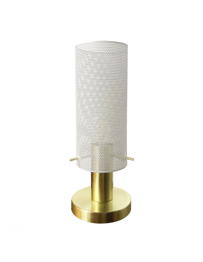 Light Prestige Lampa stołowa Tirana 1xE27 biała LP-945/1T WH