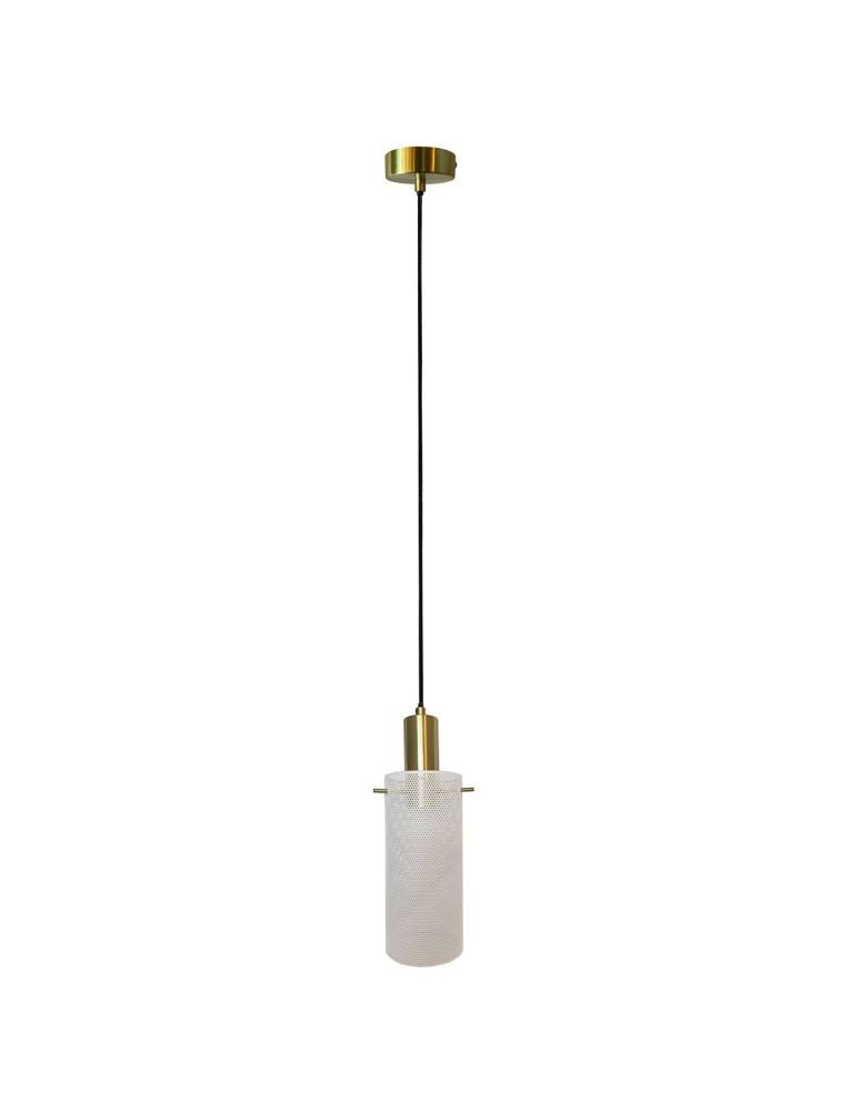 Light Prestige Lampa wisząca Tirana 1xE27 biała LP-945/1P WH