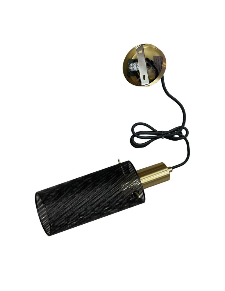 Light Prestige Lampa wisząca Tirana 1xE27 czarna LP-945/1P BK
