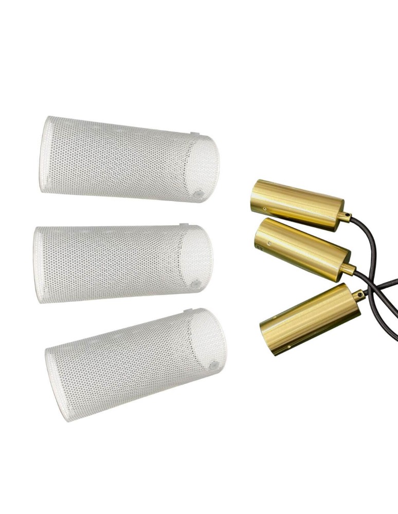 Light Prestige Lampa wisząca Tirana 3xE27 linia biała LP-945/3L WH Light Prestige Lampa wisząca Tirana 3xE27 linia biała LP-945/3L WH