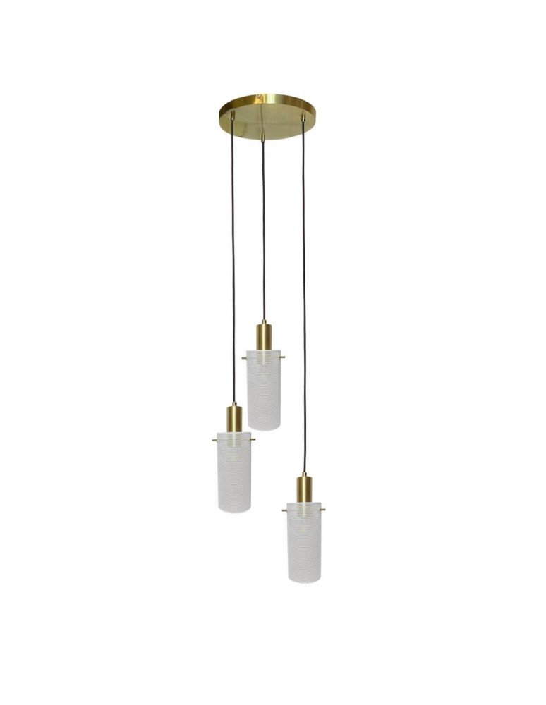 Light Prestige Lampa wisząca Tirana 3xE27 biała LP-945/3P WH Light Prestige Lampa wisząca Tirana 3xE27 biała LP-945/3P WH