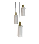 Light Prestige Lampa wisząca Tirana 3xE27 biała LP-945/3P WH Light Prestige Lampa wisząca Tirana 3xE27 biała LP-945/3P WH