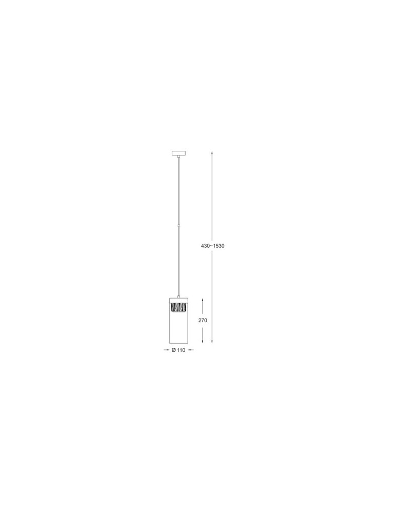 Zuma Line GEM 1xG9 Złoty P0389-01D-F7AC Wisząca